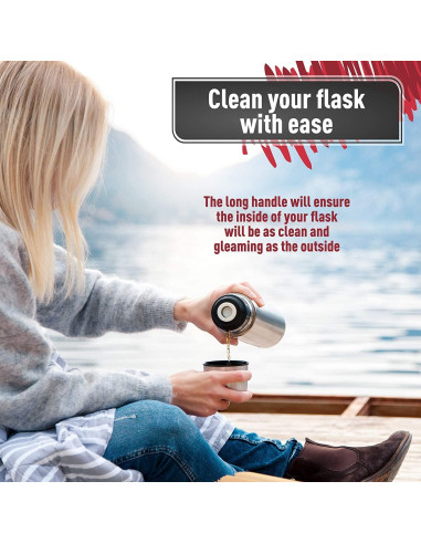 Cepillo Limpiador de Botellas Konex 40.64 cm - Paquete de 3