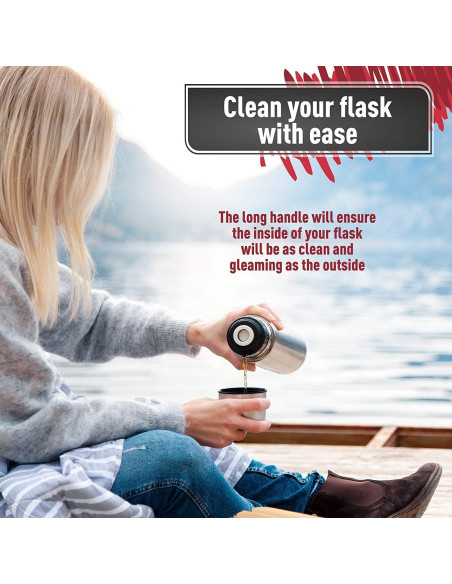 Cepillo Limpiador de Botellas Konex 40.64 cm - Paquete de 3