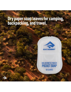 Jabón de Papel Sea to Summit Wilderness Wash 3-Pack 150 Hojas 2