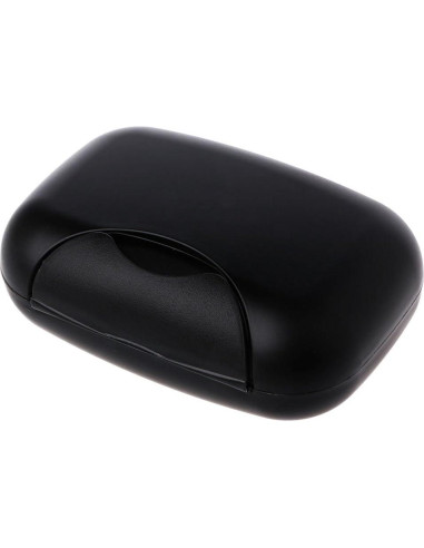 Caja de Jabón Portátil LIANGLIN WU 12x8x4.4cm Negro