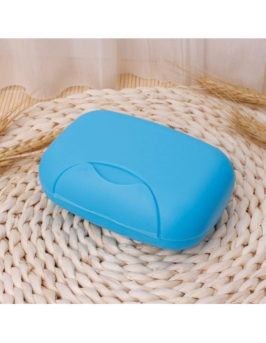 Caja de Jabón Portátil LIANGLIN WU 12x8x4.4cm Negro