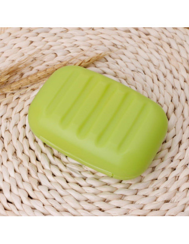 Caja de Jabón Portátil LIANGLIN WU 12x8x4.4cm Negro