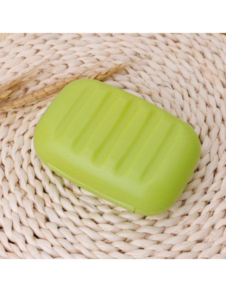 Caja de Jabón Portátil LIANGLIN WU 12x8x4.4cm Negro