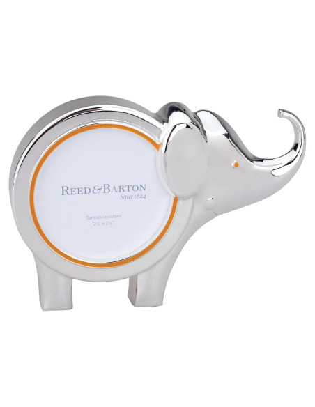 Marco de Foto Redondo Elefante Reed & Barton 9134 Plata