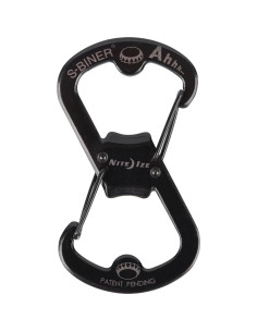 Abrebotellas de Acero Inoxidable Nite Ize S-Biner Negro - 4 Unidades 2