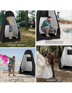 Carpa de Ducha GOLDCAMP Pop-Up 120x120x190 cm Camping 2