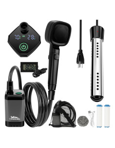Ducha Portátil Yimserk YS-WH01CSGY 6000mAh 2000W Calentador