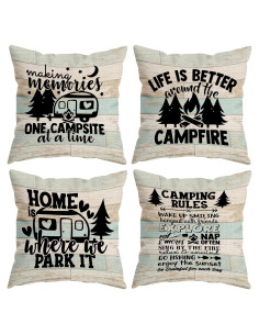 Fundas de Cojín Decorativas HUYAW 45x45 cm Juego de 4