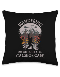 Cojín Cuadrado 40x40 cm Bigfoot Sasquatch 100% Poliester