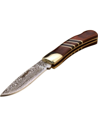 Cuchillo Plegable Elk Ridge ER-951WBCR - Acero Inoxidable 5.08 cm