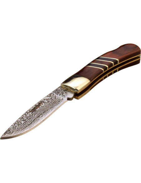 Cuchillo Plegable Elk Ridge ER-951WBCR - Acero Inoxidable 5.08 cm