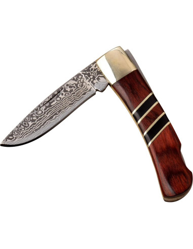 Cuchillo Plegable Elk Ridge ER-951WBCR - Acero Inoxidable 5.08 cm