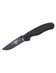 Cuchillo Plegable Ontario 8861, Hoja 7.62 cm, Negro