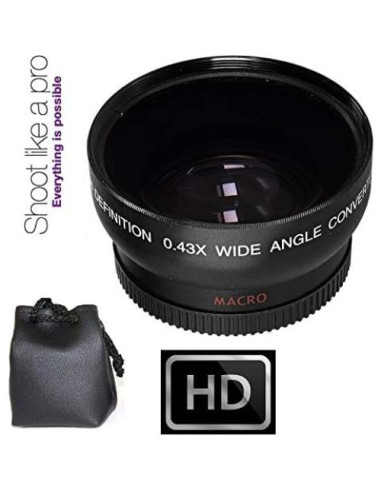 Lente Gran Angular Pro Ser para Canon VIXIA HF10 HF11