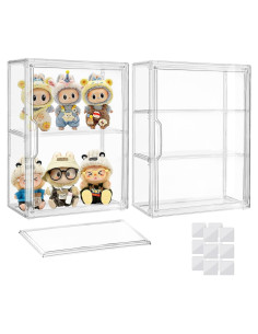 Estuche de exhibición acrílico Attelite 2pack 3 niveles