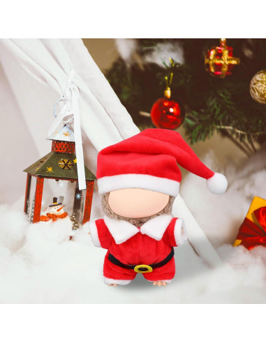 Conjunto de Ropa para Muñecas 17cm Santa Claus Fukaisu