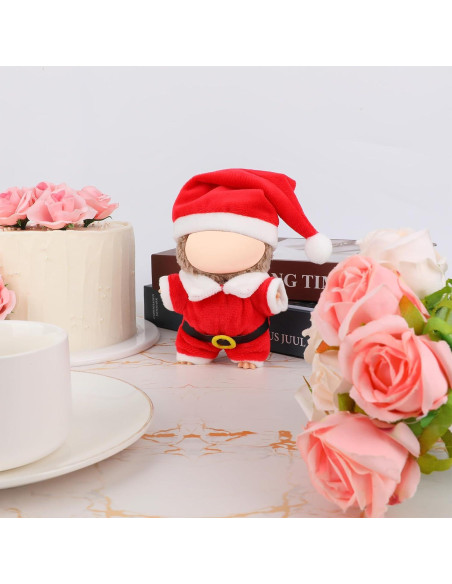 Conjunto de Ropa para Muñecas 17cm Santa Claus Fukaisu