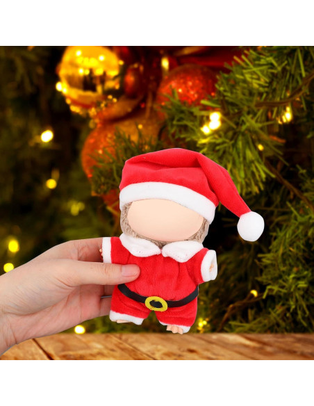 Conjunto de Ropa para Muñecas 17cm Santa Claus Fukaisu