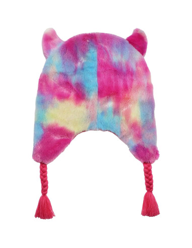 Gorro de Invierno Unicornio para Niñas 2-7 Años Rosa