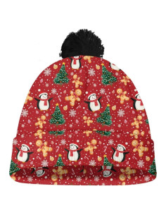 Gorro de Invierno para Bebés Niños y Niñas Pingüino Cálido