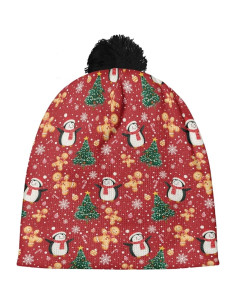 Gorro de Invierno para Bebés Niños y Niñas Pingüino Cálido 2