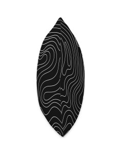 Almohada Cuadrada 40x40 cm Explorador de Mapas Topo 2