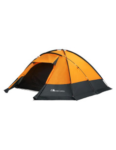 Tienda de Camping MOON LENCE para 4 Personas Impermeable Doble Capa