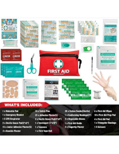 Kit de Primeros Auxilios Mini General Medi 110 Piezas Compacto 2