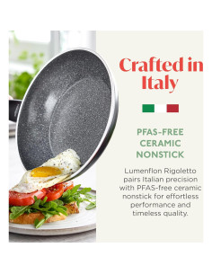 Sartén Antiadherente Lumenflon Rigoletto 3.1QT con Tapa 2