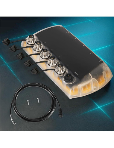 Interruptor Ethernet 5 Puertos E-cowlboy 411850-1 para Barco