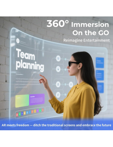 Adaptador USB-C 5-en-1 Guermok para Gafas AR - 8K@60Hz, 100W