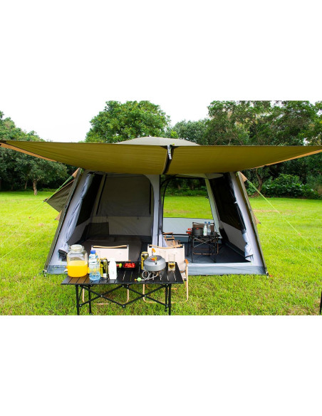Tienda de Camping Tres Osos L05-6P para 6 Personas Impermeable