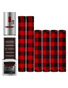 Cubiertas de Mango de Refrigerador Boao 6 Piezas Navidad