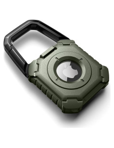 Funda DEXNOR para Apple AirTag Verde, a Prueba de Golpes