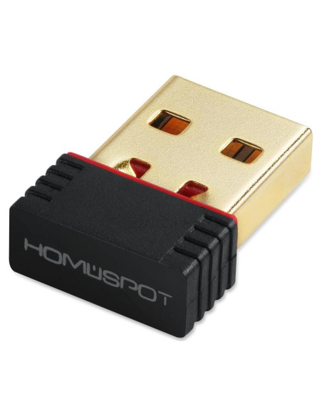 Adaptador USB Nano WiFi 150Mbps HomeSpot para Raspberry Pi y PC