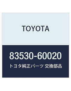Interruptor de Presión de Aceite Toyota 83530-60020 OEM