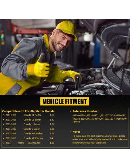 Compresor de A/C Qrooviiy QY-FB para Toyota Corolla 2011-2014