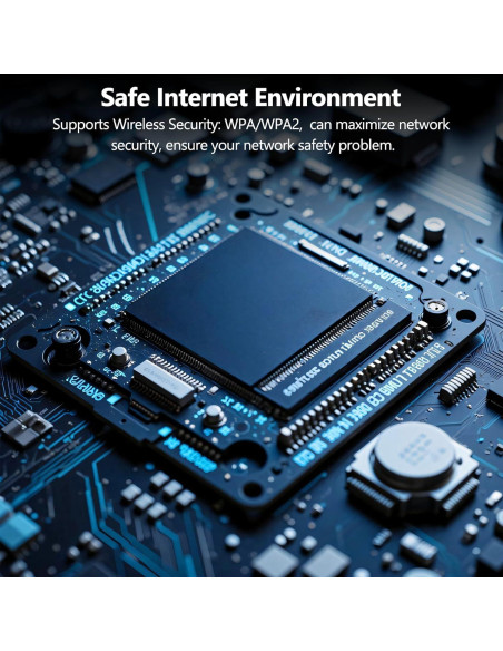 Extensor de WiFi Jancane 300Mbps, Amplificador de Rango con Ethernet