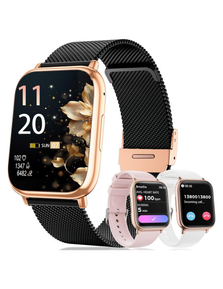 Reloj Inteligente RifePhi para Mujeres 1.83" Fitness IP68