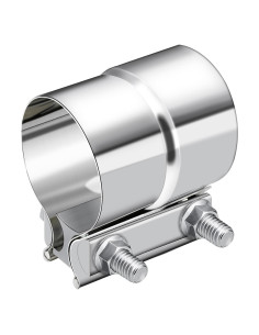 Abrazadera de Escape HZYAMZ 001 Acero Inoxidable 6.35 cm