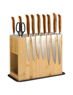 Soporte Magnético para Cuchillos Alyoen de Bambú 35.5 cm