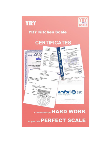 Balanza de Cocina YRY Rosa Corazón LCD 5 kg Precisa Tare