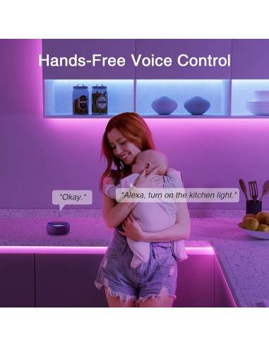 Tira LED Inteligente OHMAX SL3 de 10m RGB Control App