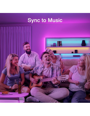 Tira LED Inteligente OHMAX SL3 de 10m RGB Control App