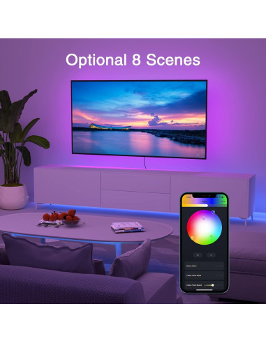 Tira LED Inteligente OHMAX SL3 de 10m RGB Control App