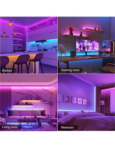 Tira LED Inteligente OHMAX SL3 de 10m RGB Control App