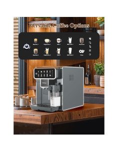 Cafetera Automática Chef Robot Espresso 12 Tazas con Molinillo 2