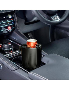 Taza de viaje 2 en 1 Yesinaly con control de temperatura 2