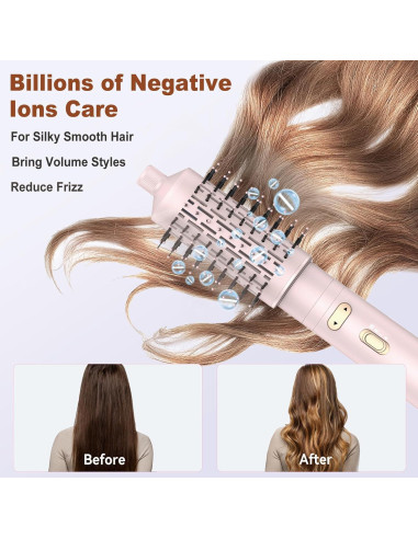 Cepillo Secador de Cabello Rotatorio 3 en 1 Trylater 0.79 kg