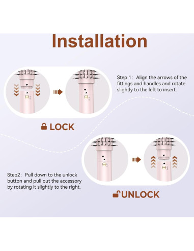 Cepillo Secador de Cabello Rotatorio 3 en 1 Trylater 0.79 kg